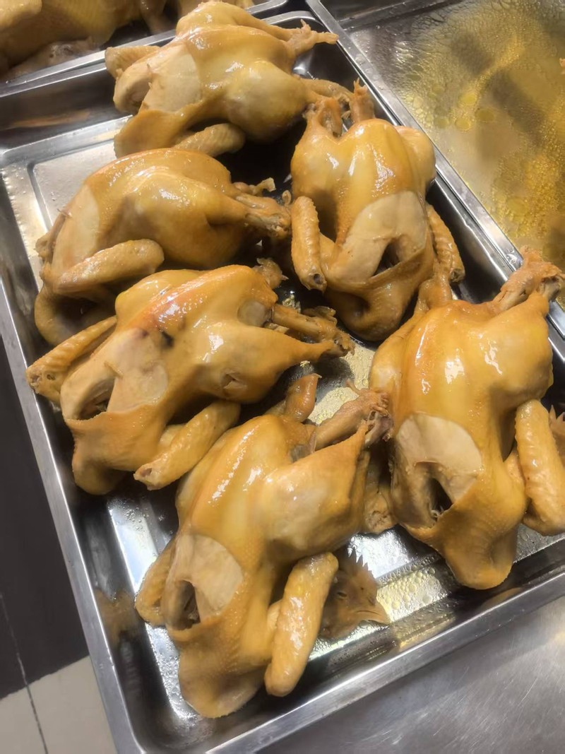吉祥豪鸡商家实拍:盐水鸡